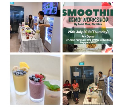 Cooking Demonstration –Smoothie Demo Workshop